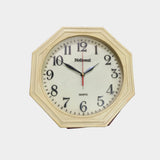National Quartz Octagon Wall Clock